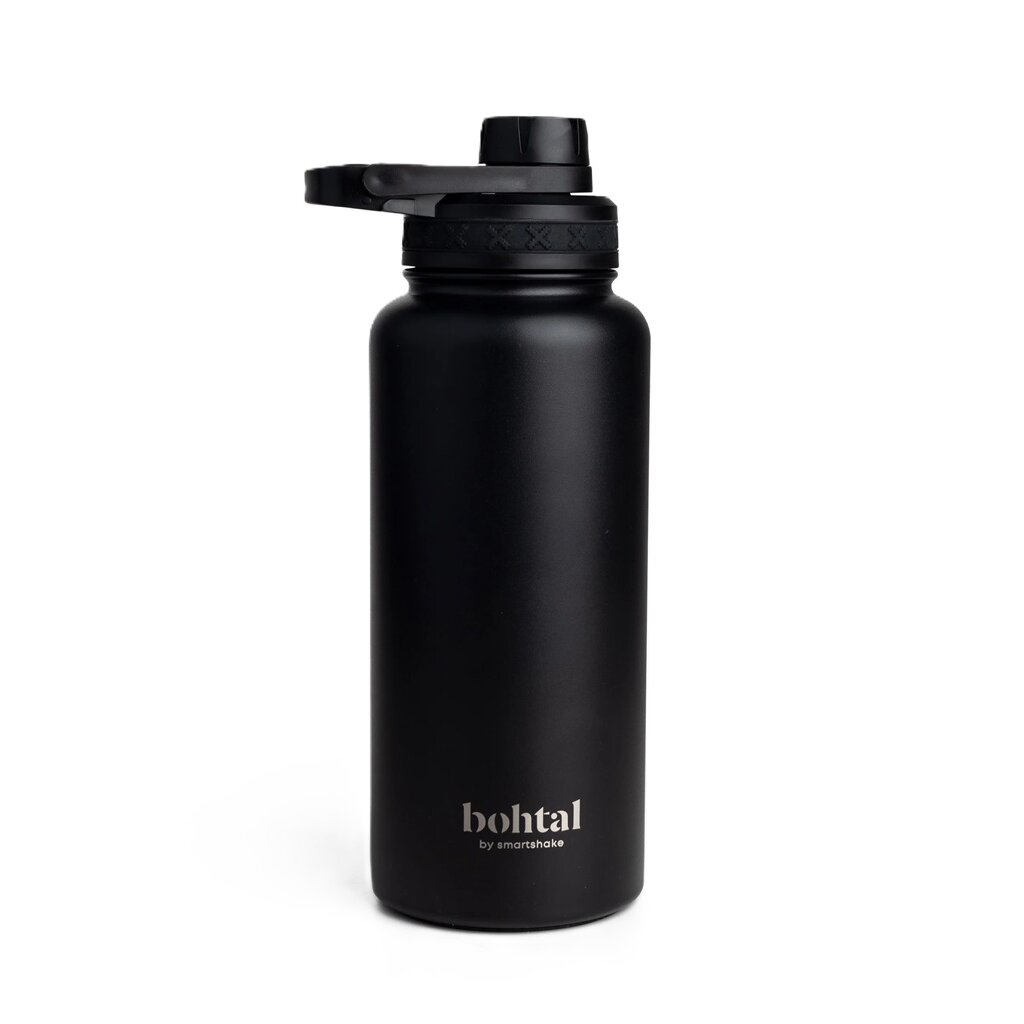 a3aa4ccc0c869014223ed9936decc527-1.jpg Bohtal Insulated Sports Bottle, Black - 960 ml. - obrazek 1
