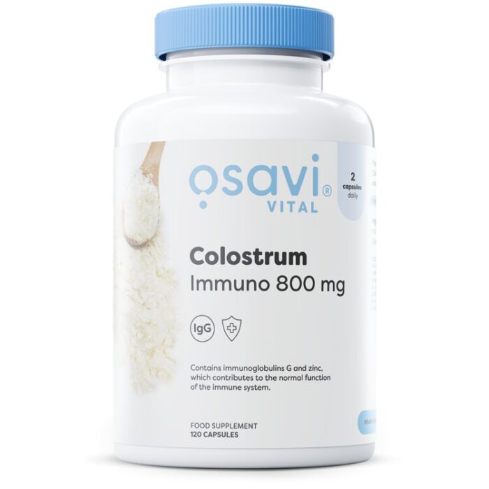 Colostrum Immuno, 800mg - 120 caps - obrazek 1