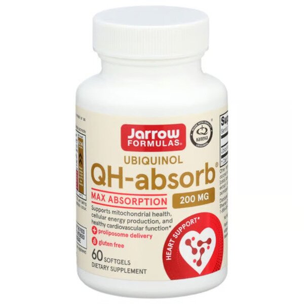 a71572dc47a747e7559b95bac01b2c44-1.jpg Ubiquinol QH-absorb, 200mg - 60 softgels - obrazek 1