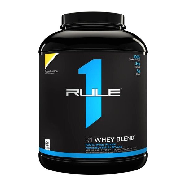 a767eee751c65b19918562c8d69e7481-1.jpg R1 Whey Blend, Frozen Banana - 2210 grams - obrazek 1