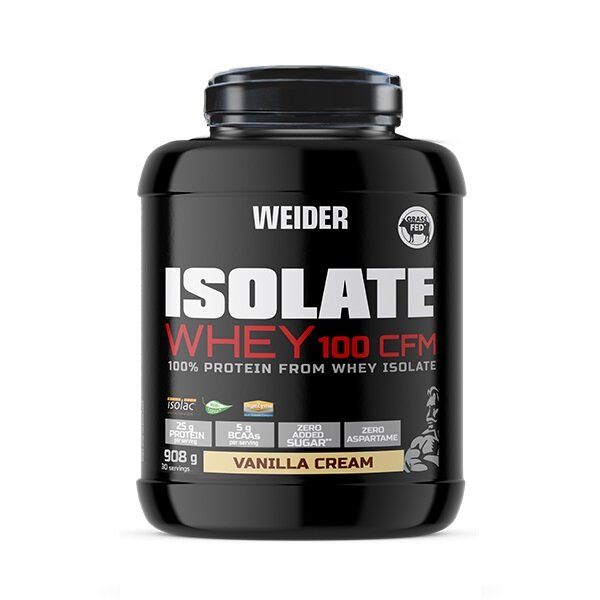 a7b793d2697c09287efbe0d1d50d1014-1.jpg Isolate Whey 100 CFM, Vanilla Cream - 908 grams - obrazek 1