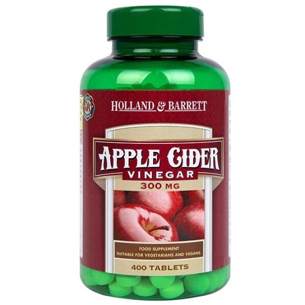 a8e203bac72b47c96d20554f7253c4f0_1-1.jpg Apple Cider Vinegar, 300mg - 400 tablets - obrazek 1