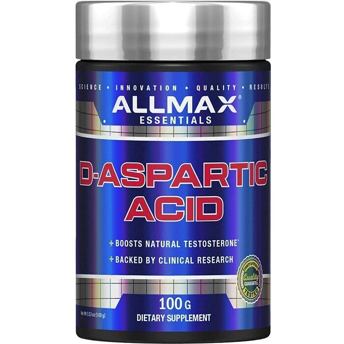 a9651bcf234f0f857fce9296fd7da807-1.jpg D-Aspartic Acid - 100 grams (EAN 665553202112) - obrazek 1