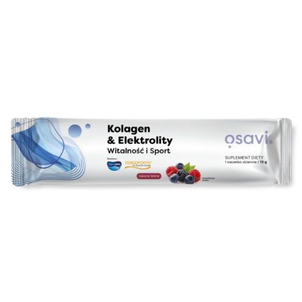 Kolagen Elektrolity Witalność i Sport, Owoce Leśne - 13 grams (1 serving)