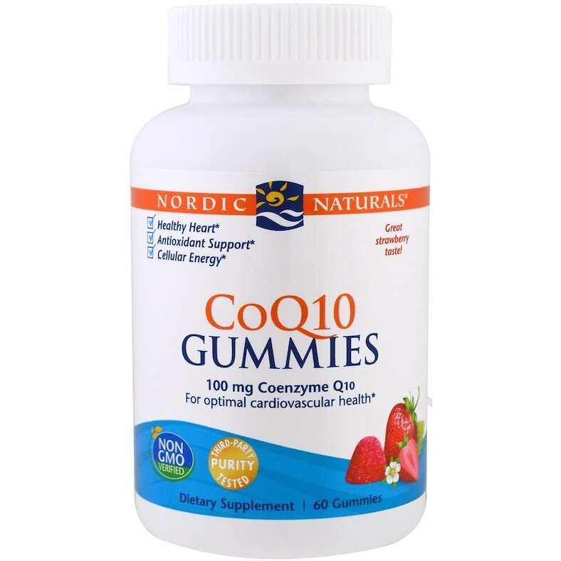 ac77f9cb983ca50c6ed0314574399d71-1.jpg CoQ10 Gummies, 100mg Strawberry - 60 gummies - obrazek 1