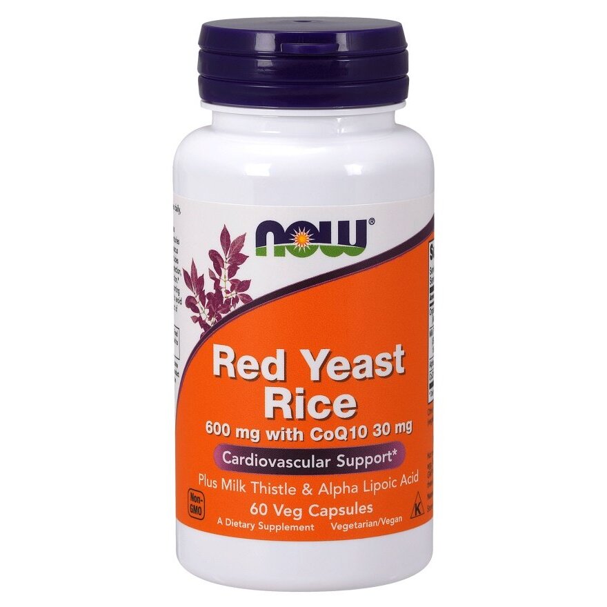ac7a81ebfb2824f2c7a30a0e0ff8b74d-1.jpg Red Yeast Rice with CoQ10, 600mg - 60 vcaps - obrazek 1