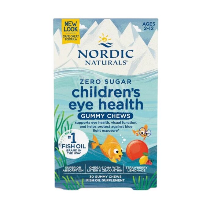 Children's Eye Health, Strawberry Lemonade - 30 gummies - obrazek 1