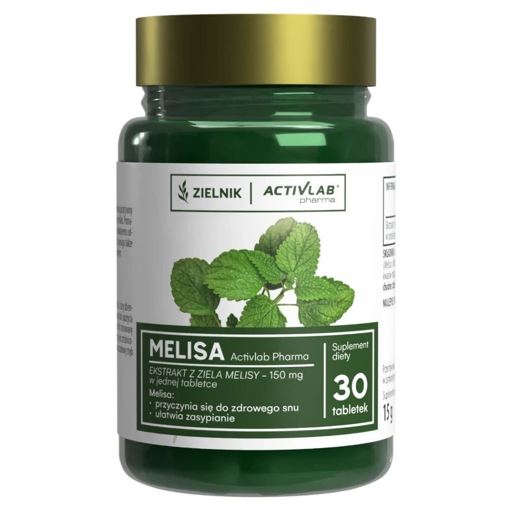 act060-1-1.jpg Activlab Pharma Melisa 150 mg - 30 tabletek - obrazek 1