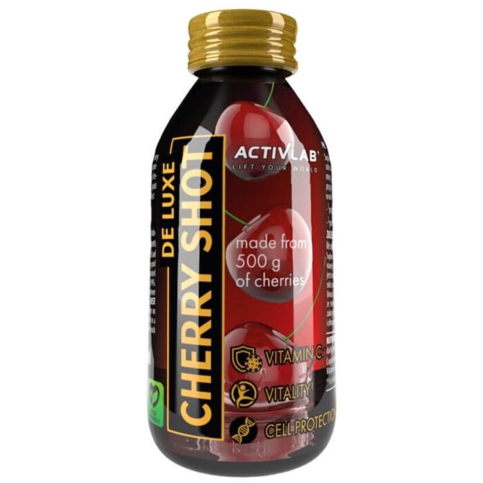 Activlab De Luxe Cherry Shot, Sok z gorzkiej wiśni - 80 ml - obrazek 1