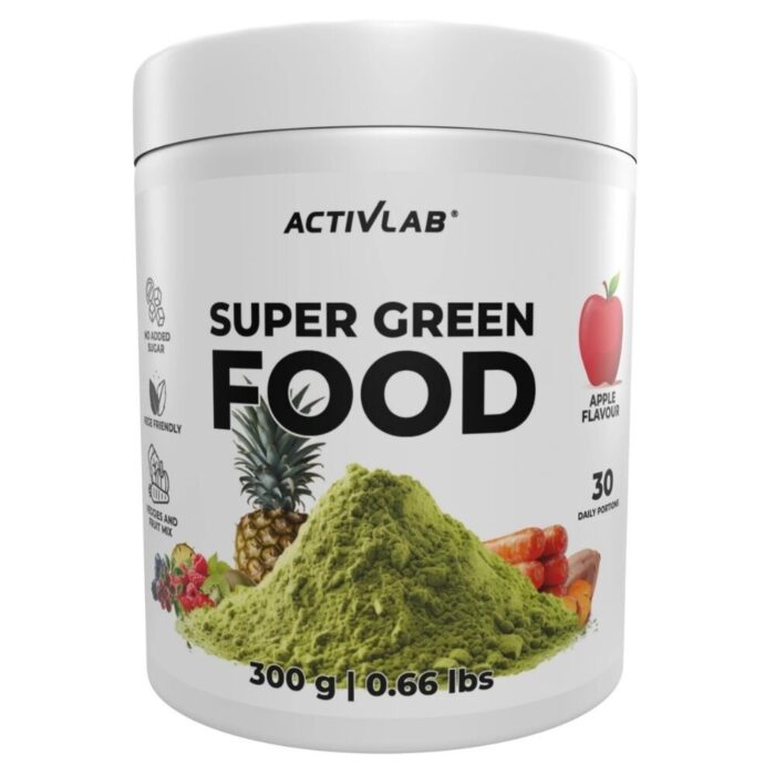 Activlab Super Green Food, jabłko - 300 g - obrazek 1