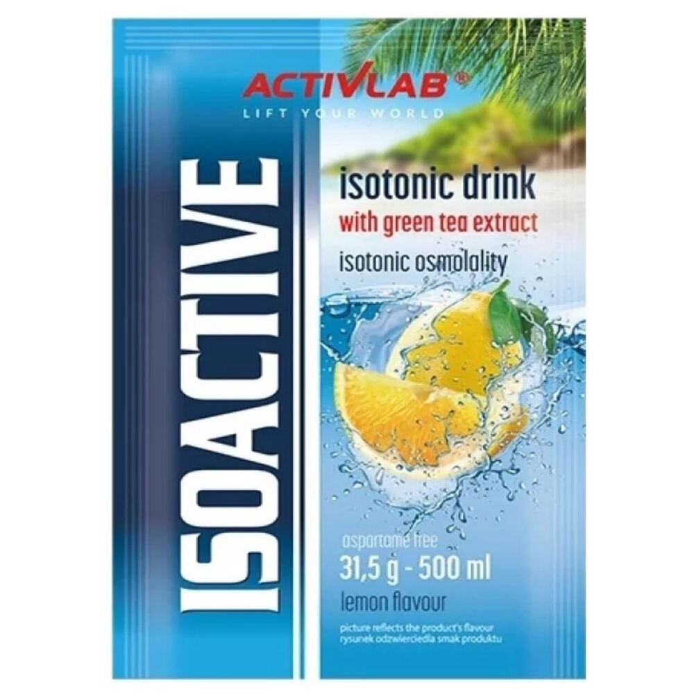 act12489-box-2-1.jpg Activlab Isoactive Izotonik funkcjonalny z zielona herbatą, cytryna - 20 saszetek - obrazek 2