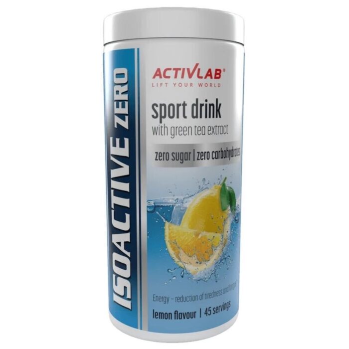 Activlab Isoactive Zero, cytryna - 225 g - obrazek 1