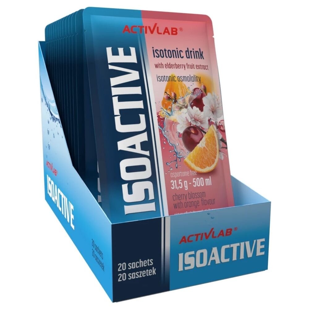 act17656-box-1-1.jpg Activlab Isoactive Izotonik funkcjonalny z czarnym bzem, kwiat wiśni z pomarańczą - 20 saszetek - obrazek 1