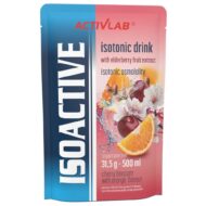Activlab Isoactive Izotonik funkcjonalny z czarnym bzem, kwiat wiśni z pomarańczą - 20 saszetek - obrazek 2