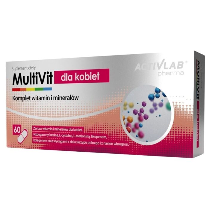 Activlab Pharma MultiVit dla kobiet - 60 kapsułek - obrazek 1