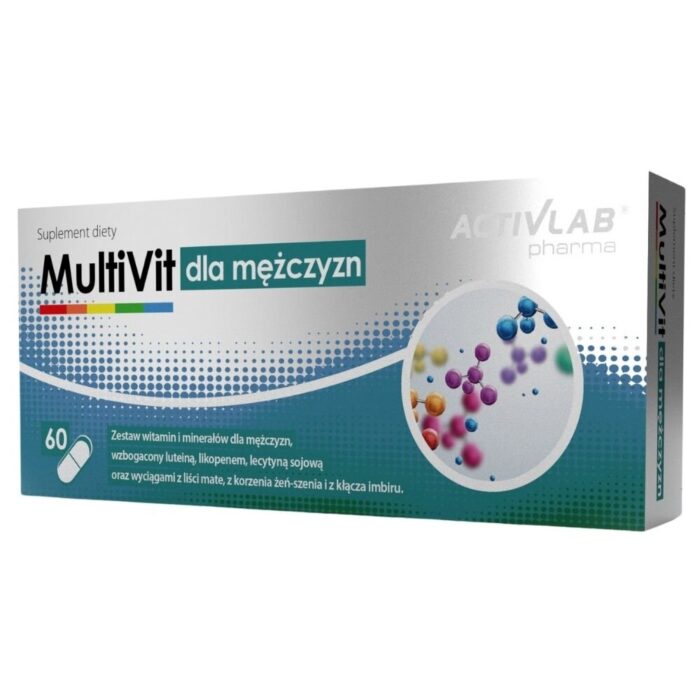 Activlab MultiVit dla mężczyzn - 60 kapsułek - obrazek 1