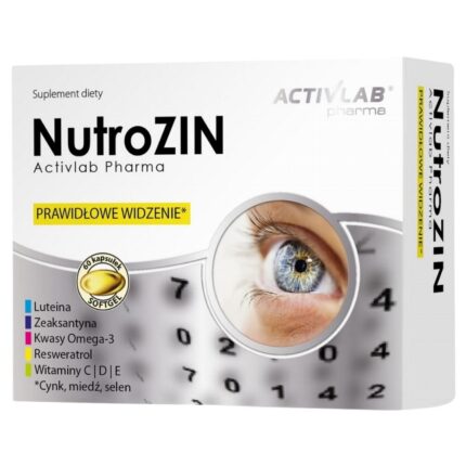 Activlab Pharma NutroZin - 60 kapsułek