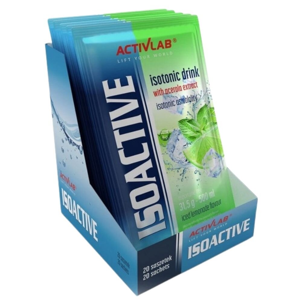 act7065-box-1-1.jpg Activlab Isoactive Izotonik funkcjonalny z acerolą, mrożona lemoniada - 20 saszetek - obrazek 1