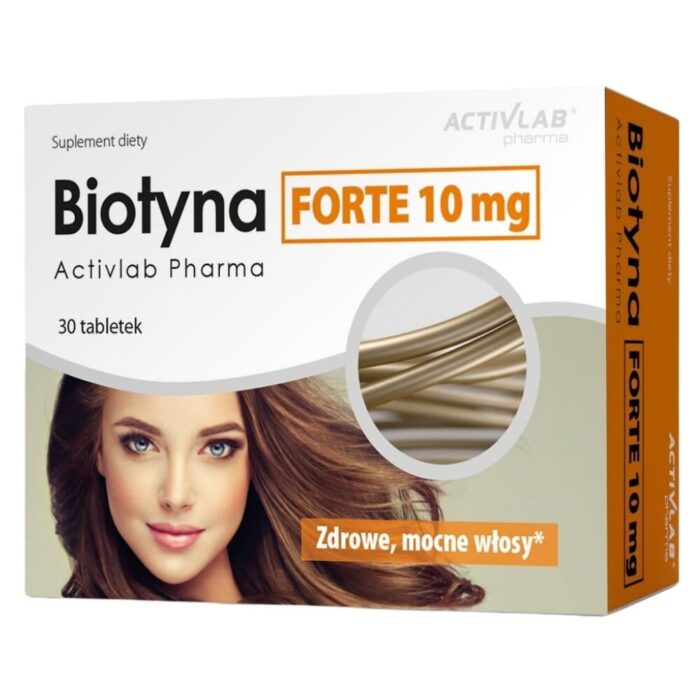 Activlab Pharma Biotyna Forte 10 mg - 30 tabletek - obrazek 1