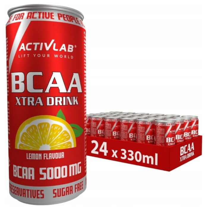 Activlab BCAA Xtra, cytryna - 24 sztuki - obrazek 1