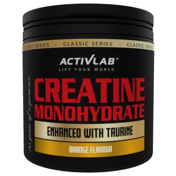 Activlab Classic Series Monohydrat kreatyny + Tauryna, pomarańcza - 300 g - obrazek 1