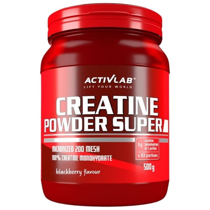 Activlab Monohydrat kreatyny 5000 mg, czarna porzeczka - 500 g - obrazek 1