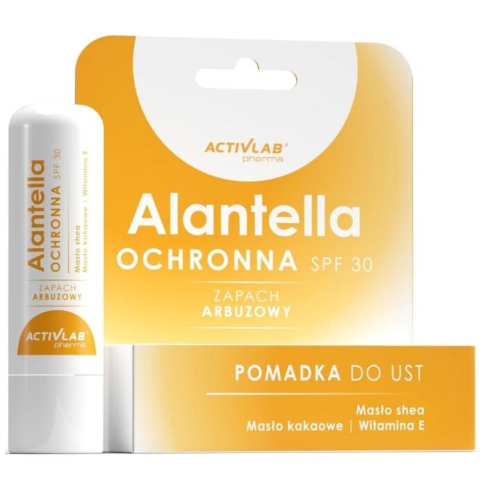 Activlab Pharma Alantella Pomadka do ust Ochronna SPF30 - 4,9 g - obrazek 1