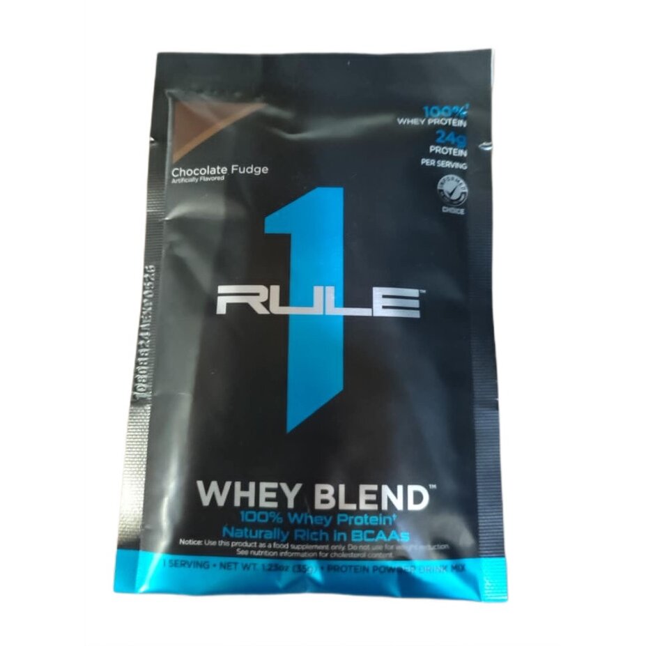 ad91f2fa0e831ecf82ff243a6590a936-1.jpg R1 Whey Blend, Chocolate Fudge - 35 grams (1 serving) - obrazek 1