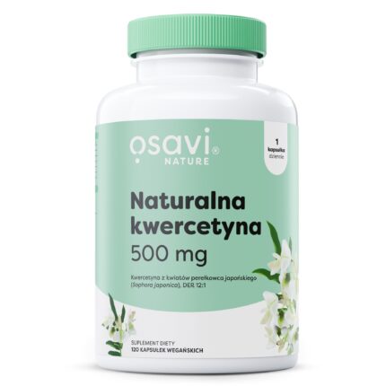 Naturalna Kwercetyna, 500mg - 120 vegan caps
