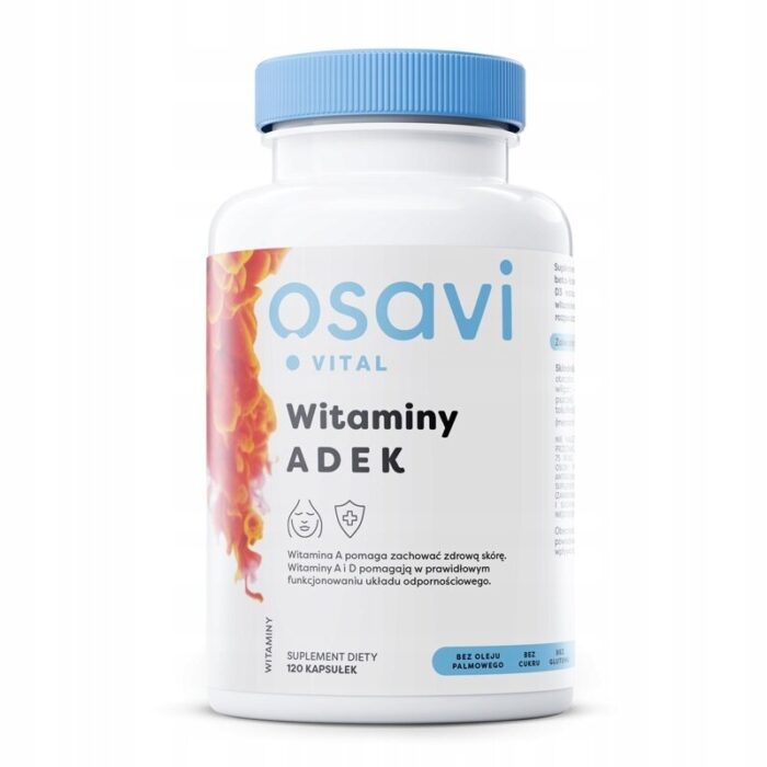Witaminy ADEK - 120 softgels - obrazek 4