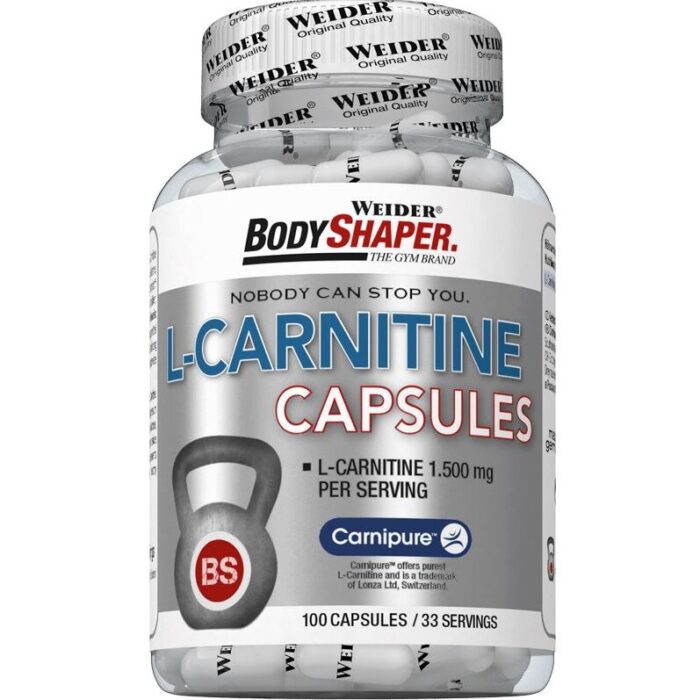 L-Carnitine Capsules - 100 caps - obrazek 1