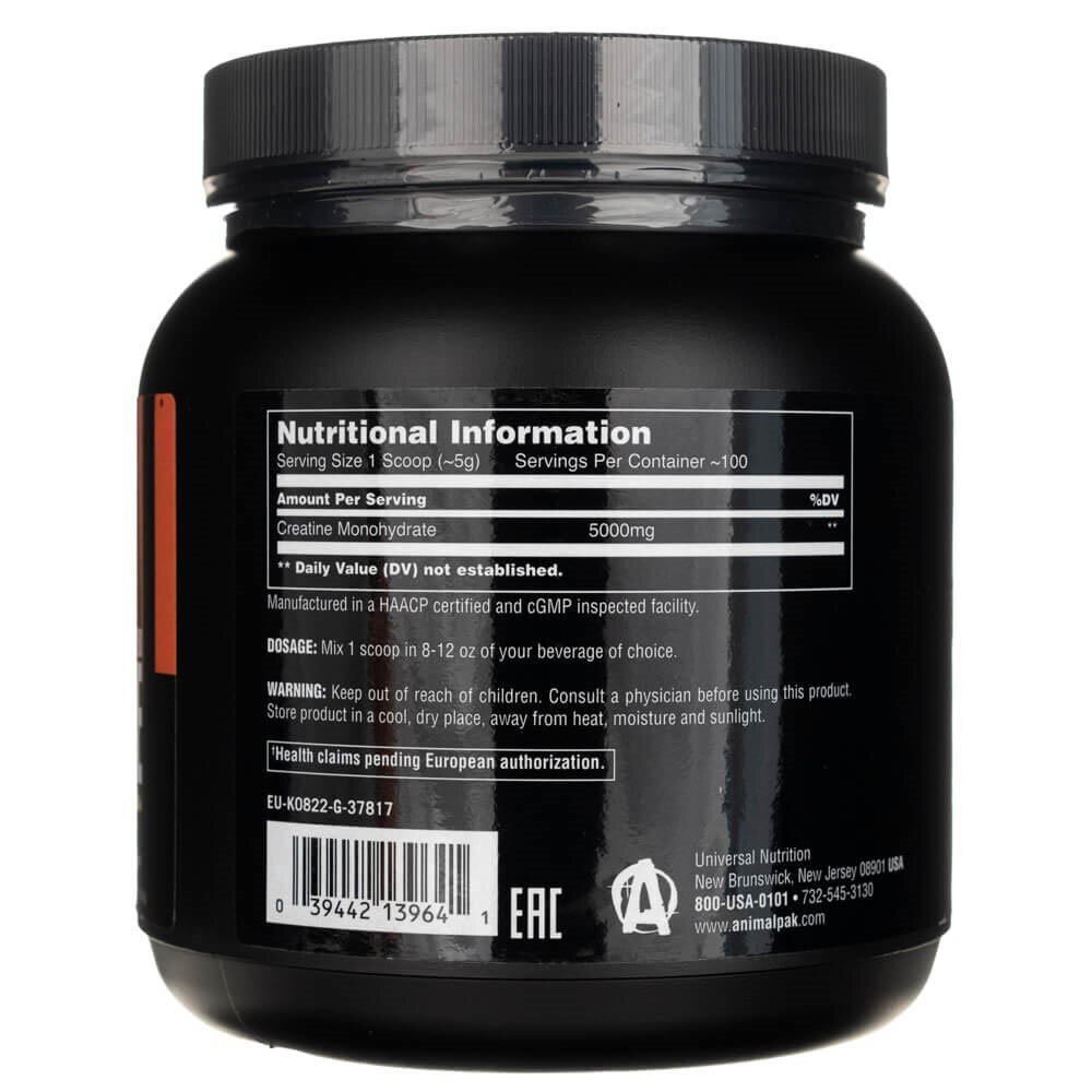 al3964-2-1.jpg Universal Nutrition Animal Kreatyna, proszek - 500 g - obrazek 2