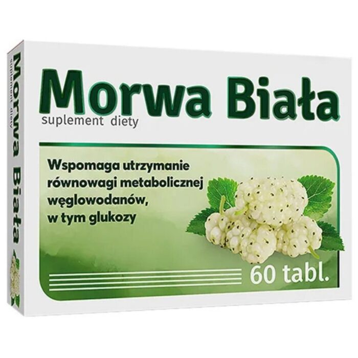 ALG Pharma Morwa biała 152 mg - 60 tabletek - obrazek 1