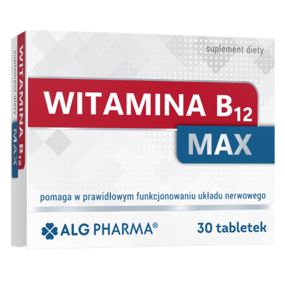 alg280-1-1.jpg ALG Pharma Witamina B12 MAX - 30 tabletek - obrazek 1