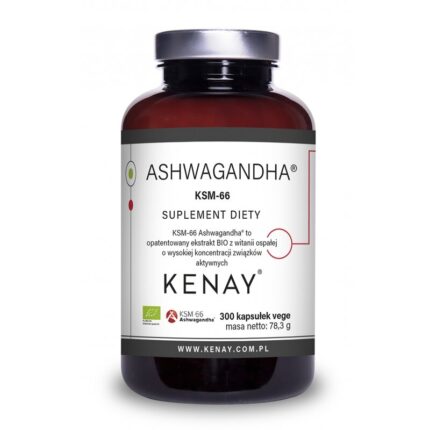KSM-66 Ashwagandha® BIO 300 kaps. PL-EKO-06