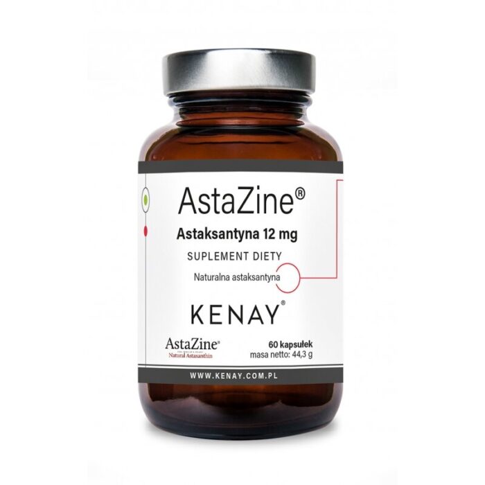 AstaZine® Astaksantyna 12mg 60 kaps. - obrazek 1