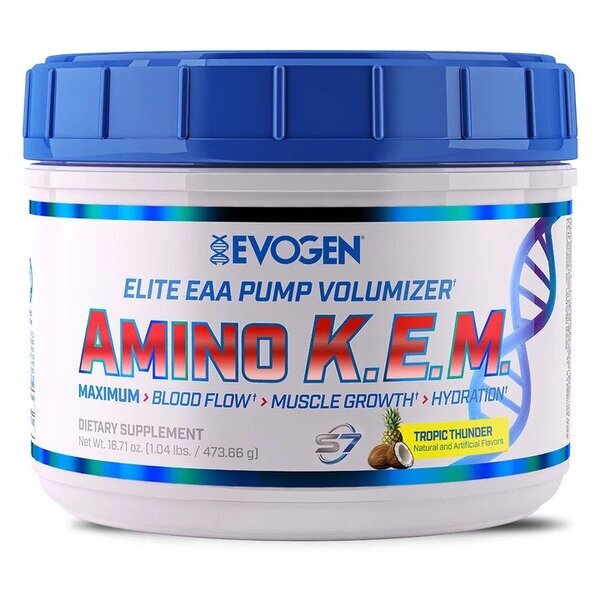 b30f560a97b15ae4c524e47c23d2acf6-1.jpg Amino K.E.M. EAA, Tropical Thunder - 464 grams - obrazek 1