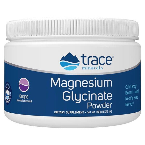 b5d7e8130b0b0ed5c6d139ddcb3d472c-1.jpg Magnesium Glycinate Powder, Grape - 180 grams - obrazek 1
