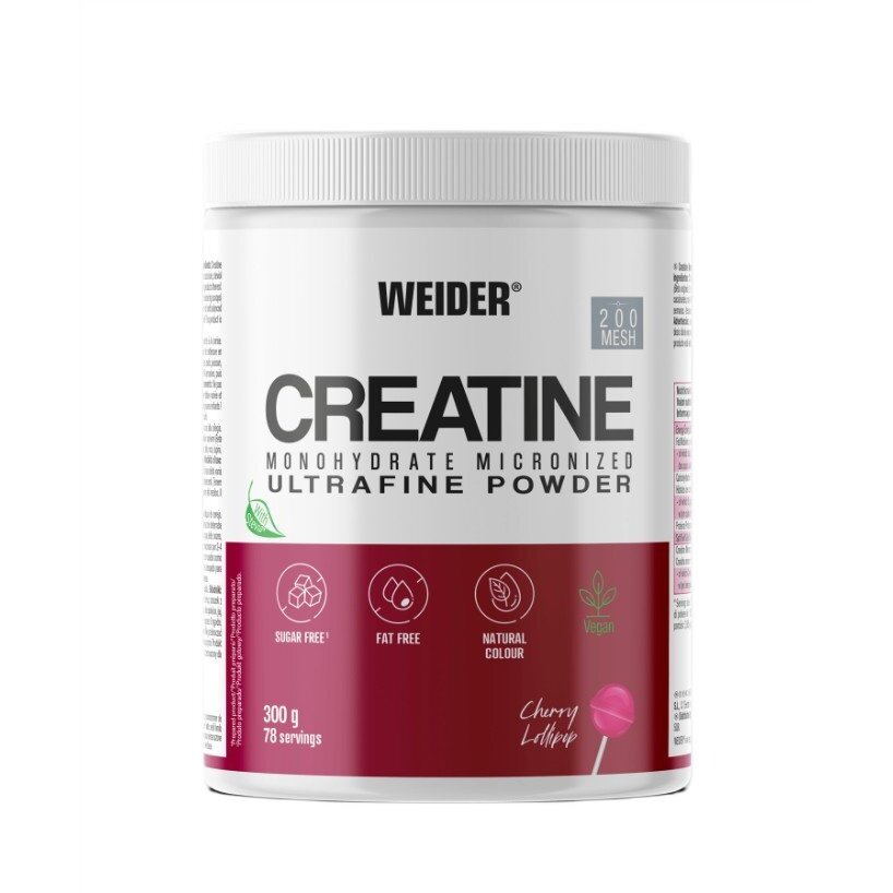 b780850de7637998d4f4041d1978e4dd-1.jpg Creatine Monohydrate Micronized, Cherry Lollipop - 300 grams - obrazek 1