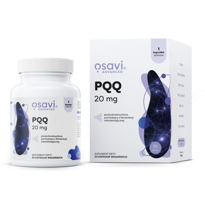 PQQ (Advanced), 20mg - 30 vegan caps - obrazek 1
