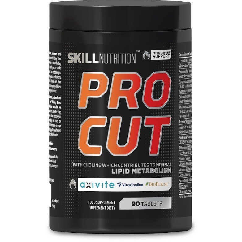 b97f7cb4b62491ec51f0a4895223fb86-1.jpg Pro Cut, Fat Metabolism Support - 90 tablets - obrazek 1
