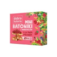 BATONIKI MINI Z NERKOWCÓW A'LA TARTA MALINOWA (6 x 17 g) 102 g - DOBRA KALORIA - obrazek 2
