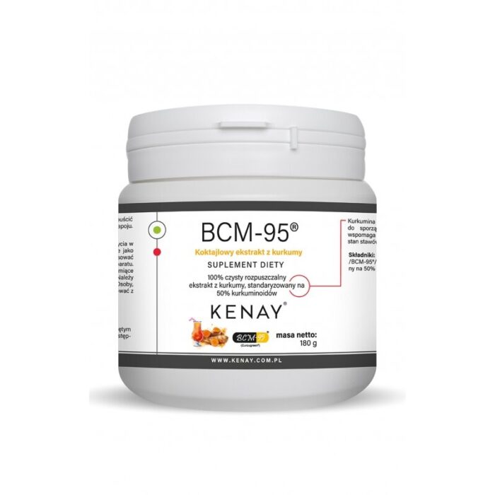 BCM- 95 (BIOCURCUMIN ) - rozpuszczalny ekstrakt z kurkumy 180 g - obrazek 1