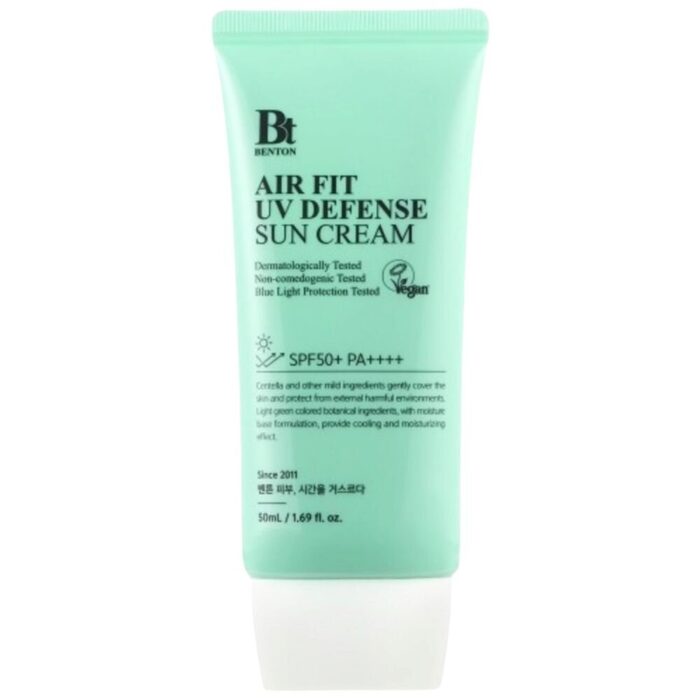 Benton Air Fit Lekki krem przeciwsłoneczny SPF50+ z witaminą E - 50 ml - obrazek 1