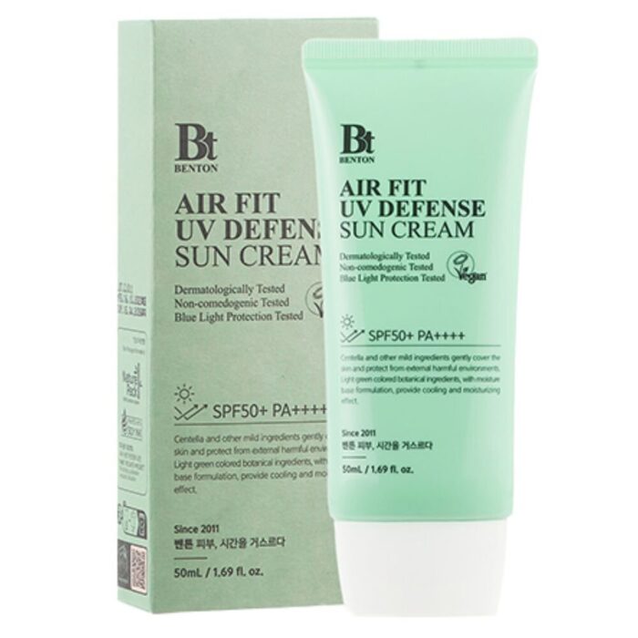 Benton Air Fit Lekki krem przeciwsłoneczny SPF50+ z witaminą E - 50 ml - obrazek 2