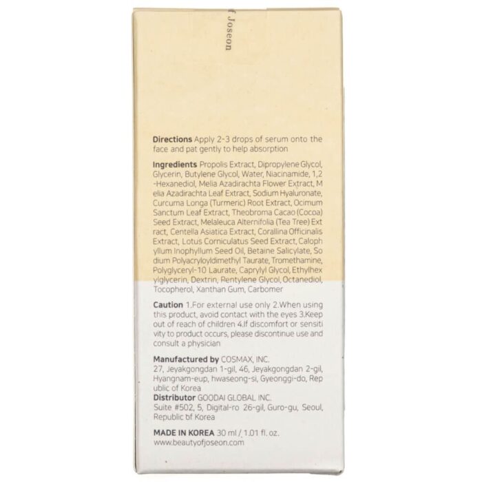 Beauty of Joseon Serum z propolisem i nacynamidem Glow Serum - 30 ml - obrazek 9