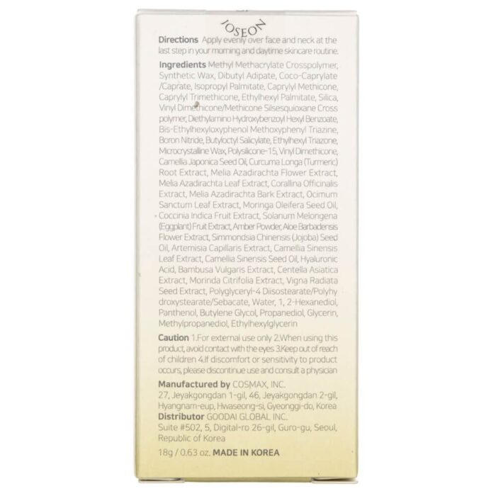 Beauty of Joseon Sztyft przeciwsłoneczny Matte Sun Stick SPF50+ - 18 g - obrazek 4