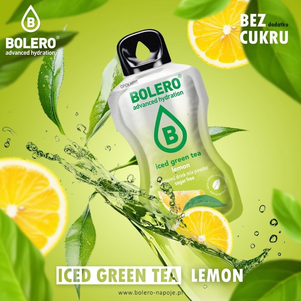 bol-166-2-1.jpg Bolero Instant Drink Iced Green Tea Lemon (zielona mrożona herbata cytrynowa) - 3 g - obrazek 2
