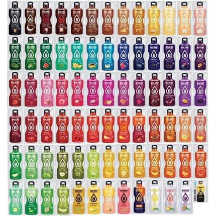 Bolero Drink Mix Box saszetek zestaw 79 smaków - 9 g