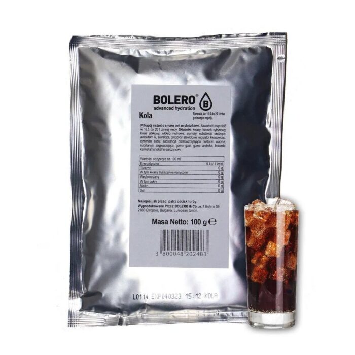 Bolero Bag Instant drink Kola - 100 g - obrazek 1